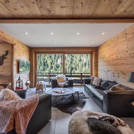 Chalet 1100 - Bo Immobilier Chatel - A Mi-Chemin Du Centre Et Du Linga - Jacuzzi Sauna Et Cheminee Extérieur photo