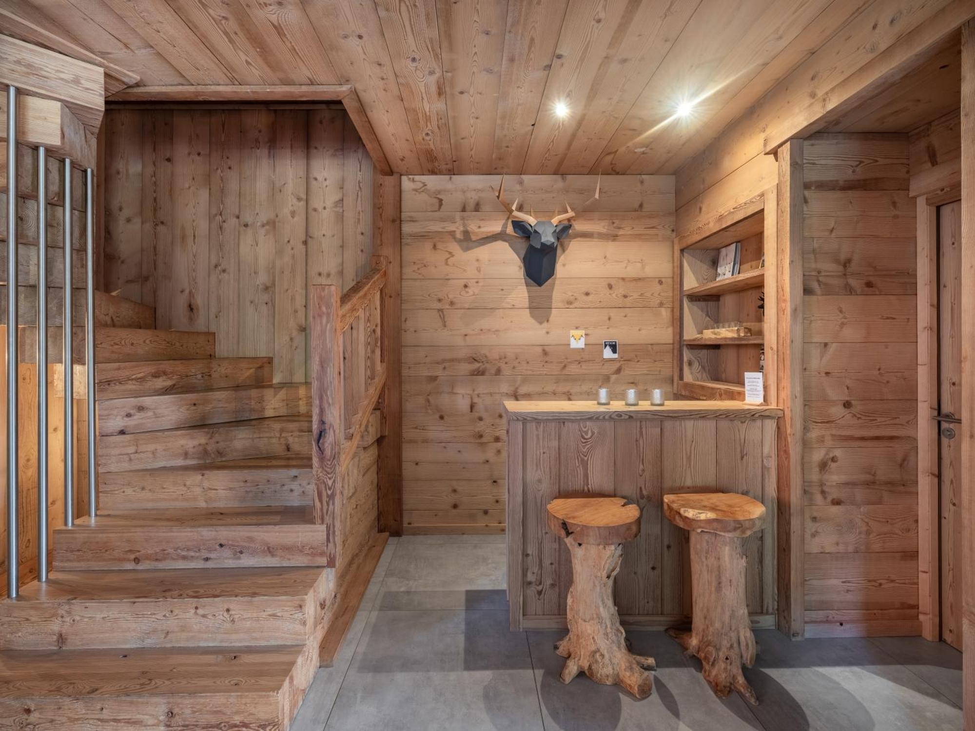 Chalet 1100 - Bo Immobilier Chatel - A Mi-Chemin Du Centre Et Du Linga - Jacuzzi Sauna Et Cheminee Extérieur photo
